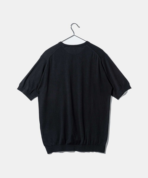 JOHN SMEDLEY KIELL ジョンスメドレー 半袖コットンニットT