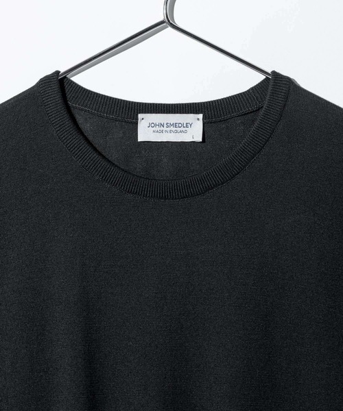 美品現行 JOHN SMEDLEY ジョンスメドレー 半袖コットンニットTシャツ JOHN SMEDLEY｜ジョンスメドレー日本公式