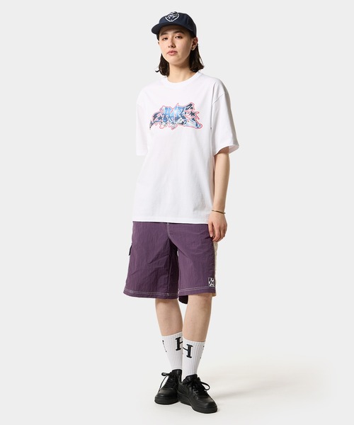 HUF(ハフ)の「MOTION TEE(Tシャツ/カットソー・メンズ・ホワイト/ブルー系その他・S/M/L/XL/XXL)」の7枚目の写真