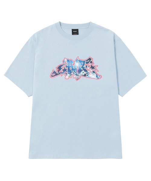 HUF(ハフ)の「MOTION TEE(Tシャツ/カットソー・メンズ・ホワイト/ブルー系その他・S/M/L/XL/XXL)」の5枚目の写真