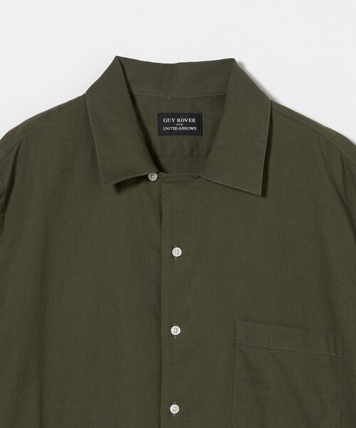【値下げ】【UNITED ARROWS】GUY ROVER(ギ・ローバー) セール】＜GUY ROVER＞ ドレープ オープンカラーシャツ（シャツ