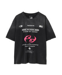 DANKE SCHON | DankeSchon/ダンケシェーン/POWDER RACE PINK S/S TEE(Tシャツ/カットソー)