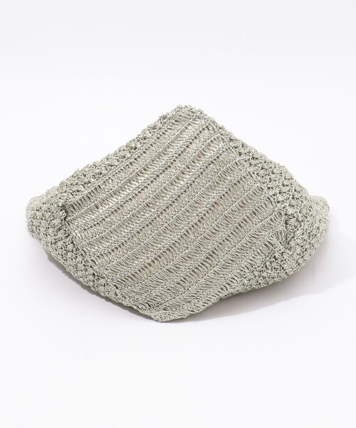 TOMORROWLAND （トゥモローランド）の「TOMORROWLAND LUREX TOTE バッグ（トートバッグ・レディース・シルバー・FREE）」の6枚目の写真