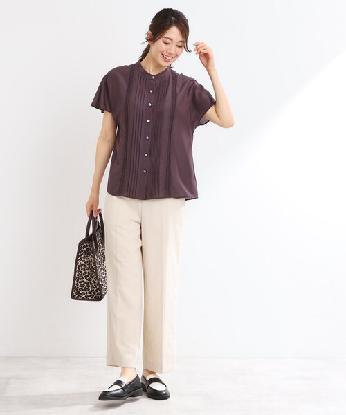 アドミラル♡2024FW【新品】フロントピンタックフレアスリーブシャツ アドミラル♡2024FW【新品】フロントピンタックフレアスリーブ