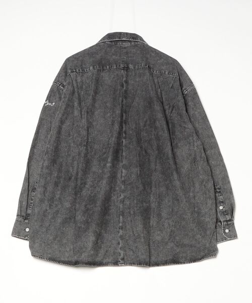 FAT（エフエイティー）の「DENIFORM（シャツ/ブラウス・メンズ・ブルー/ブラック・JUMBO(XXL)/FAT(XL)/SKINNY(L)/TITCH(M)）」の3枚目の写真