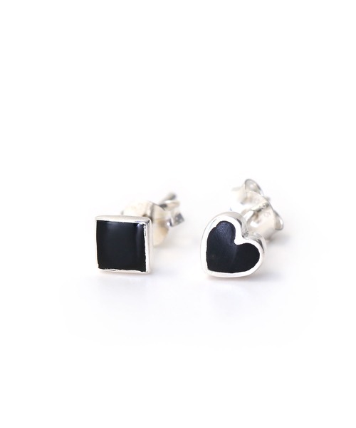 colleca la（コレカラ）の「[silver925]ミニスタッドピアス オニキス〈金属アレルギー対応〉（ピアス（両耳用）・レディース・シルバー系1/シルバー系2・FREE）」の10枚目の写真