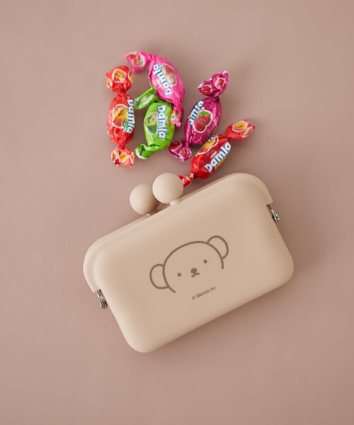 BIRTHDAY BAR（バースデイバー）の「【MIFFY　ミッフィー】DO-MO ディック・ブルーナ  がま口カードケース（ポーチ・レディース・ホワイト/ブラウン/ブラック・0）」の3枚目の写真