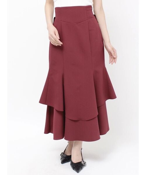 セール】バッスルデザインマーメイドスカート（スカート