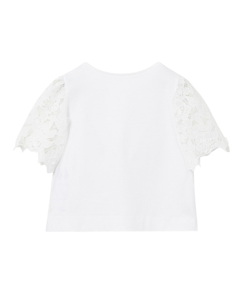 ANAYI(アナイ)の「コンパクトポンチスカラップ袖 プルオーバー(Tシャツ/カットソー・レディース・ホワイト/ブラック/ブラウン・38/36)」の14枚目の写真