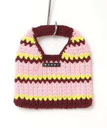 MARNI | MARNI(マルニ)Kids & Junior ダイヤモンドクロシェ かぎ針編みハンドバッグ(ハンドバッグ)