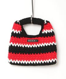MARNI（マルニ）の「MARNI(マルニ)Kids & Junior ダイヤモンドクロシェ かぎ針編みハンドバッグ（ハンドバッグ・キッズ）」