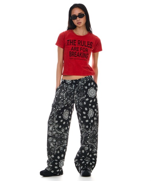 パンツ BEEDEN LOOSE SWEAT PANTS EMBROIDERY LOOSE SWEAT PANTS – BEEDEN