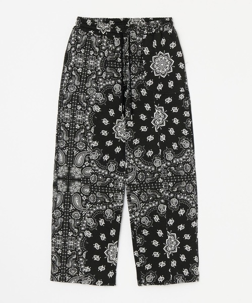 PAISLAY PRINT LOOSE SWEAT PANTS（その他パンツ）｜BEEDEN