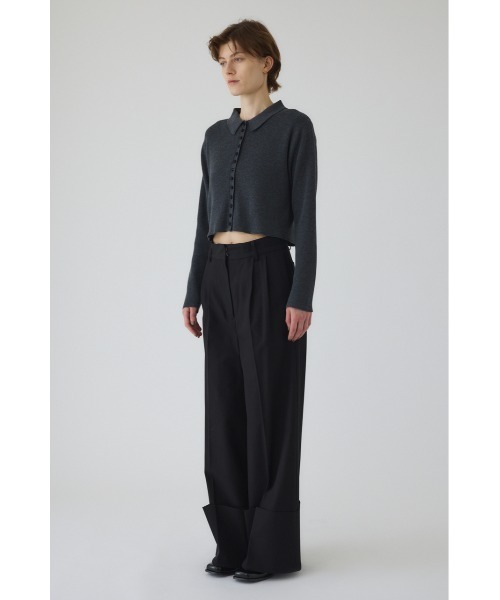 RIM.ARK（リムアーク）の「W-length slacks ダブルレングススラックス