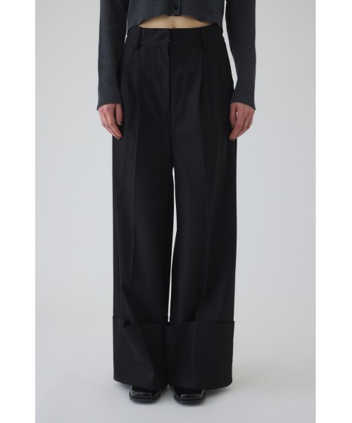 RIM.ARK（リムアーク）の「W-length slacks ダブルレングススラックス