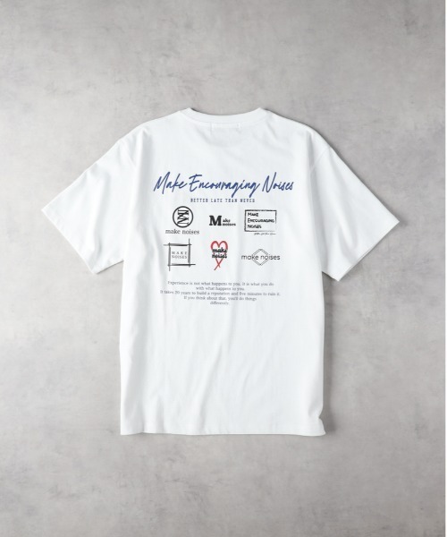 Right-on(ライトオン)の「Other(ソノタ)ハートモチーフプリントTシャツ(Tシャツ/カットソー・メンズ・グレー/ブラック/ホワイト・M/L/XL)」の6枚目の写真