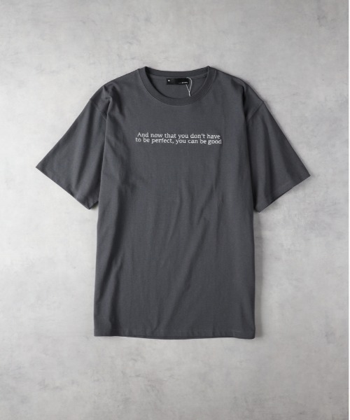 Right-on(ライトオン)の「Other(ソノタ)ハートモチーフプリントTシャツ(Tシャツ/カットソー・メンズ・グレー/ブラック/ホワイト・M/L/XL)」の9枚目の写真