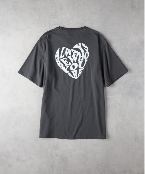 Right-on(ライトオン)の「Other(ソノタ)ハートモチーフプリントTシャツ(Tシャツ/カットソー・メンズ・グレー/ブラック/ホワイト・M/L/XL)」の10枚目の写真