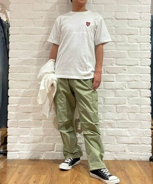Right-on(ライトオン)の「Other(ソノタ)ハートモチーフプリントTシャツ(Tシャツ/カットソー・メンズ・グレー/ブラック/ホワイト・M/L/XL)」の21枚目の写真
