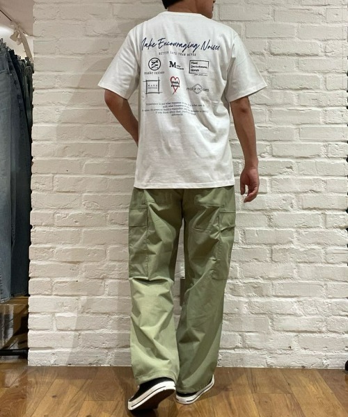 Right-on(ライトオン)の「Other(ソノタ)ハートモチーフプリントTシャツ(Tシャツ/カットソー・メンズ・グレー/ブラック/ホワイト・M/L/XL)」の22枚目の写真