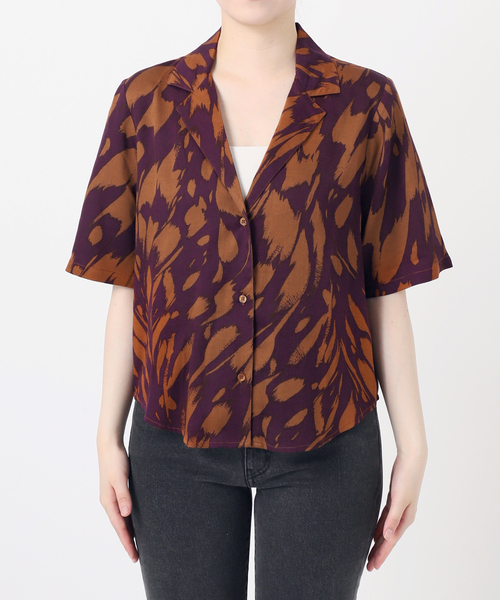 ブラウス シャツ 「BILA77/ヴィーラセブンティセブン」REVELLO TOP：シャツ レディース BILA77/ヴィーラセブンティセブン】REVELLO TOP：シャツ（シャツ