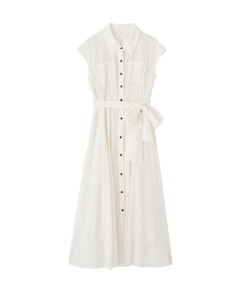 PROPORTION BODY DRESSING（プロポーションボディドレッシング）の「２ＷＡＹノースリシャツワンピース / 1215240702（ワンピース・レディース・ホワイト・SMALL/MEDIUM）」の19枚目の写真