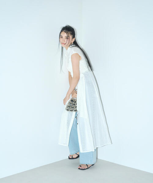 PROPORTION BODY DRESSING（プロポーションボディドレッシング）の「２ＷＡＹノースリシャツワンピース / 1215240702（ワンピース・レディース・ホワイト・SMALL/MEDIUM）」の22枚目の写真