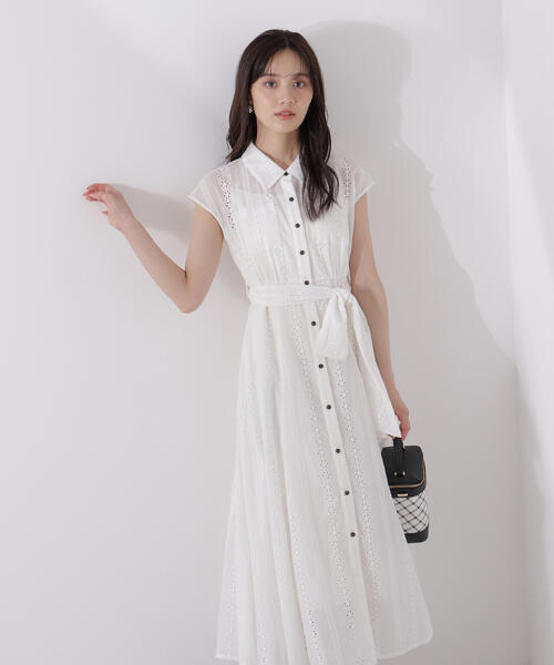 PROPORTION BODY DRESSING（プロポーションボディドレッシング）の「２ＷＡＹノースリシャツワンピース / 1215240702（ワンピース・レディース・ホワイト・SMALL/MEDIUM）」の4枚目の写真