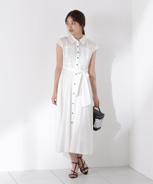 PROPORTION BODY DRESSING（プロポーションボディドレッシング）の「２ＷＡＹノースリシャツワンピース / 1215240702（ワンピース・レディース・ホワイト・SMALL/MEDIUM）」の10枚目の写真