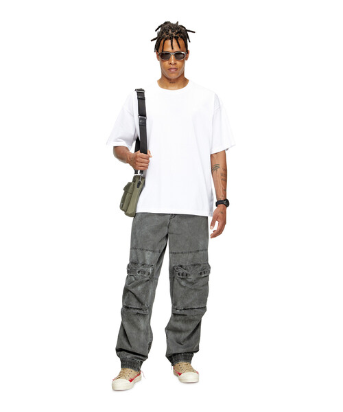 DIESEL(ディーゼル)の「メンズ クロスボディバッグ MULTI-PKTS MULTI-PKTS CROSSBODY X SHOULDER BAG(ボディバッグ/ウエストポーチ・メンズ・カーキ・FREE)」の12枚目の写真