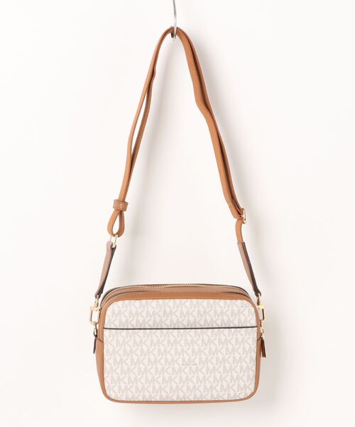 MICHAEL KORS（マイケルコース）の「BRYANT カメラバッグ ミディアム - MKシグネチャー（ショルダーバッグ・レディース・ホワイト系その他・FREE）」の6枚目の写真