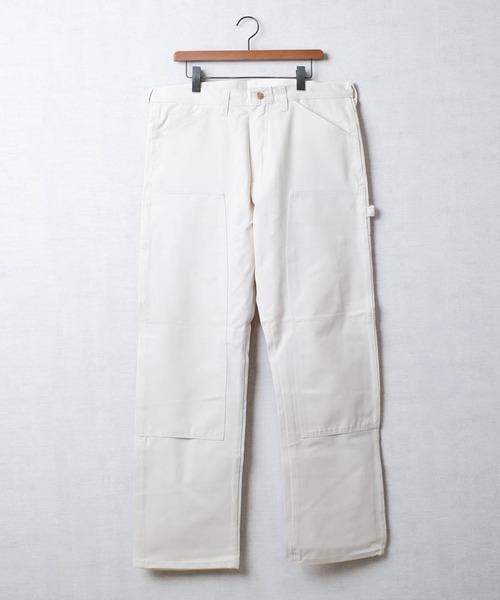 ROUND HOUSE(ラウンドハウス)の「【T12】【ROUND HOUSE】MADE IN USA DOUBLE FRONT CARPENTER DUNGAREE JEANS(その他パンツ・メンズ・ナチュラル・40inch/36inch/30inch)」の1枚目の写真