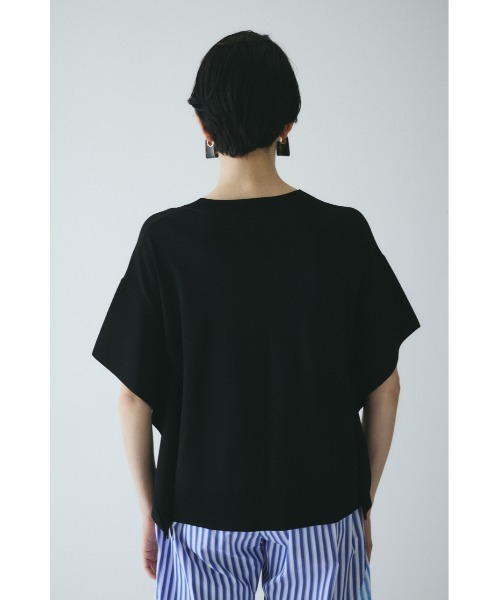 HeRIN.CYE(ヘリンドットサイ)の「Mantle sleeve knit tops マントルスリーブニットトップス(ニット/セーター・レディース・ブラック/オフホワイト/ピンク/ブラウン・FREE)」の7枚目の写真