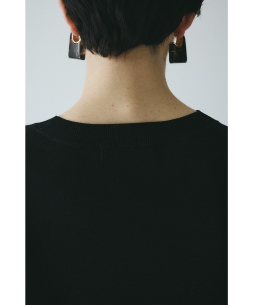 HeRIN.CYE(ヘリンドットサイ)の「Mantle sleeve knit tops マントルスリーブニットトップス(ニット/セーター・レディース・ブラック/オフホワイト/ピンク/ブラウン・FREE)」の9枚目の写真