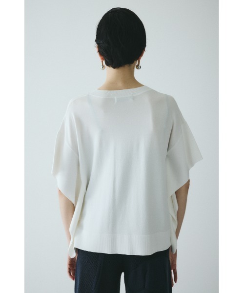 HeRIN.CYE(ヘリンドットサイ)の「Mantle sleeve knit tops マントルスリーブニットトップス(ニット/セーター・レディース・ブラック/オフホワイト/ピンク/ブラウン・FREE)」の21枚目の写真