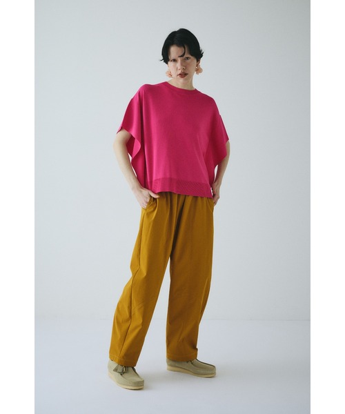 HeRIN.CYE(ヘリンドットサイ)の「Mantle sleeve knit tops マントルスリーブニットトップス(ニット/セーター・レディース・ブラック/オフホワイト/ピンク/ブラウン・FREE)」の22枚目の写真