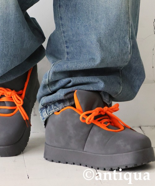 antiqua(アンティカ)の「厚底 スニーカー(スニーカー・レディース・グレー系その他・44/40/42)」の4枚目の写真