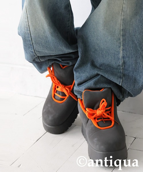 antiqua(アンティカ)の「厚底 スニーカー(スニーカー・レディース・グレー系その他・44/40/42)」の6枚目の写真