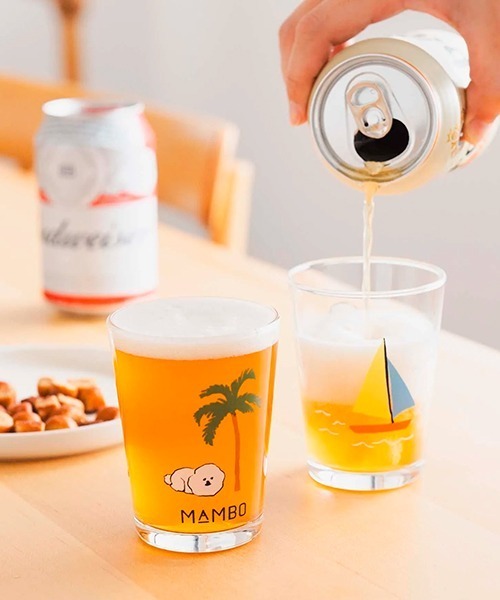 MAMBO SUMMER GLASS / ヤシの木（グラス/マグカップ/タンブラー