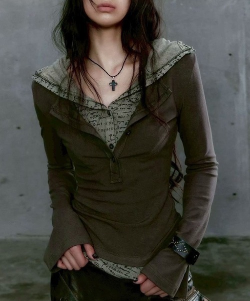 Cest Nous（セヌー）の「【Cest Nous】Two-in-One Hoodie / 【セヌー