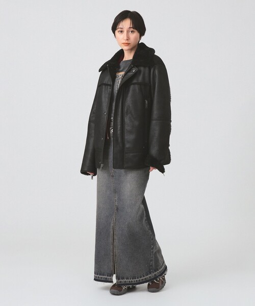 RayBeamsナカワタボリュームフードブルゾン黒 楽天市場】【SALE／30%OFF】ナカワタ ボリューム フード