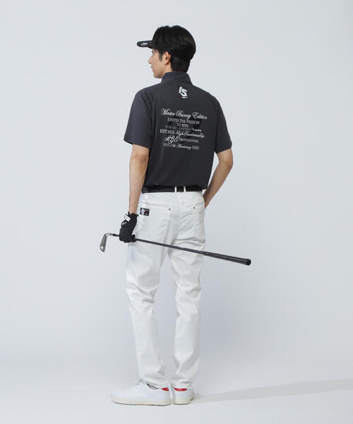 MASTER BUNNY EDITION】【原プロアイコン】ミニ亀甲メッシュ半袖リブ襟