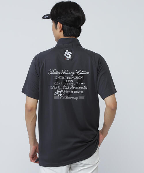 MASTER BUNNY EDITION】【原プロアイコン】ミニ亀甲メッシュ半袖リブ襟