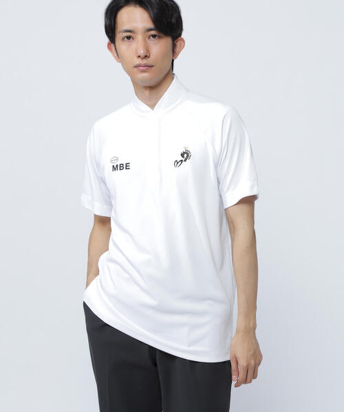 MASTER BUNNY EDITION】【原プロアイコン】ミニ亀甲メッシュ半袖リブ襟