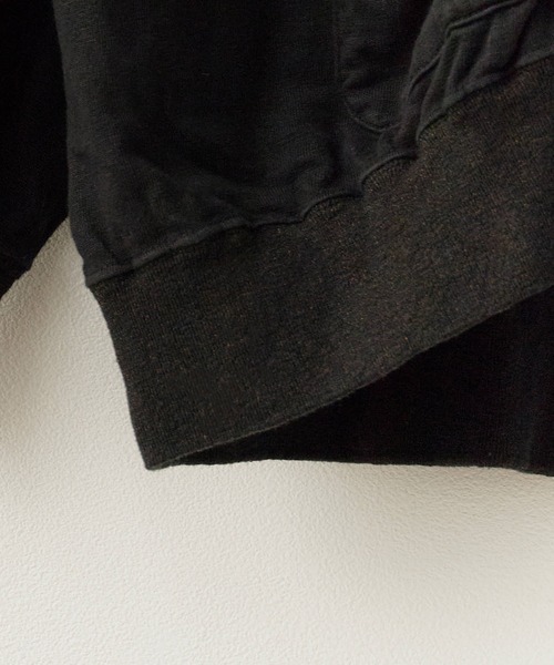 REMI RELIEF（レミレリーフ）の「REMI RELIEF/レミレリーフ ノンストレス綿麻プレーティング天竺 カーディガン（カーディガン/ボレロ・メンズ・キナリ/ブラック/ブラウン・M）」の22枚目の写真
