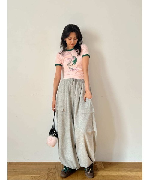 セール】ワイドデザインパンツ（その他パンツ）｜SNIDEL（スナイデル