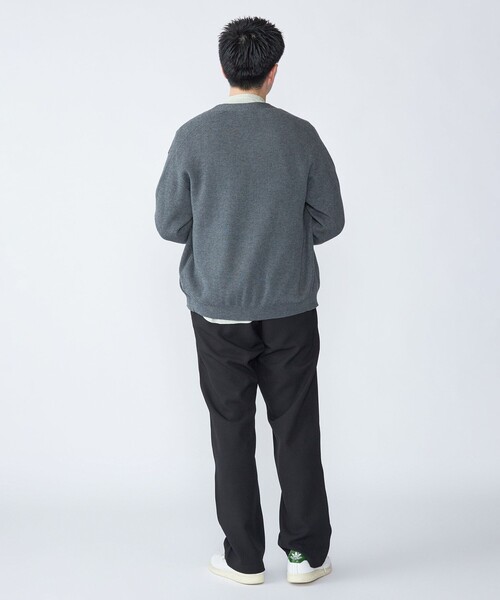 SHIPS: 奥山メリヤス Vネック カーディガン（カーディガン/ボレロ