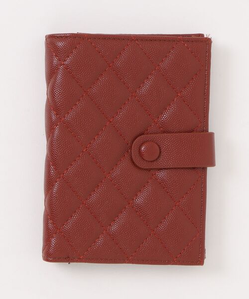 Port（ポート）の「【 Port / ポート 】 キルティング デザイン パスポート ケース #（パスポートケース・レディース・ブラウン/レッド/ブラック/ブルー・FREE）」の8枚目の写真