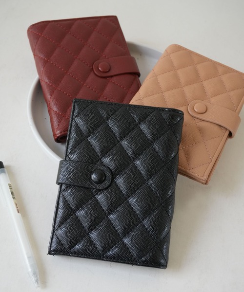 Port（ポート）の「【 Port / ポート 】 キルティング デザイン パスポート ケース #（パスポートケース・レディース・ブラウン/レッド/ブラック/ブルー・FREE）」の12枚目の写真