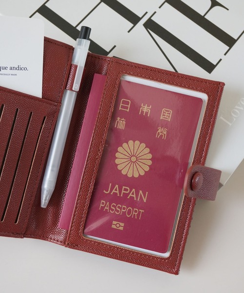 Port（ポート）の「【 Port / ポート 】 キルティング デザイン パスポート ケース #（パスポートケース・レディース・ブラウン/レッド/ブラック/ブルー・FREE）」の15枚目の写真